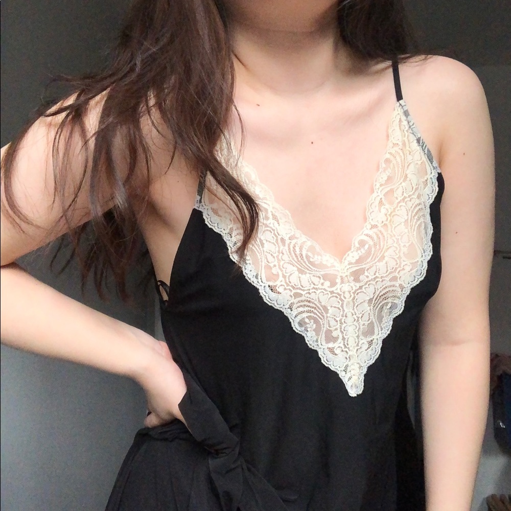 Zara Lace Slip Dress Nightgown